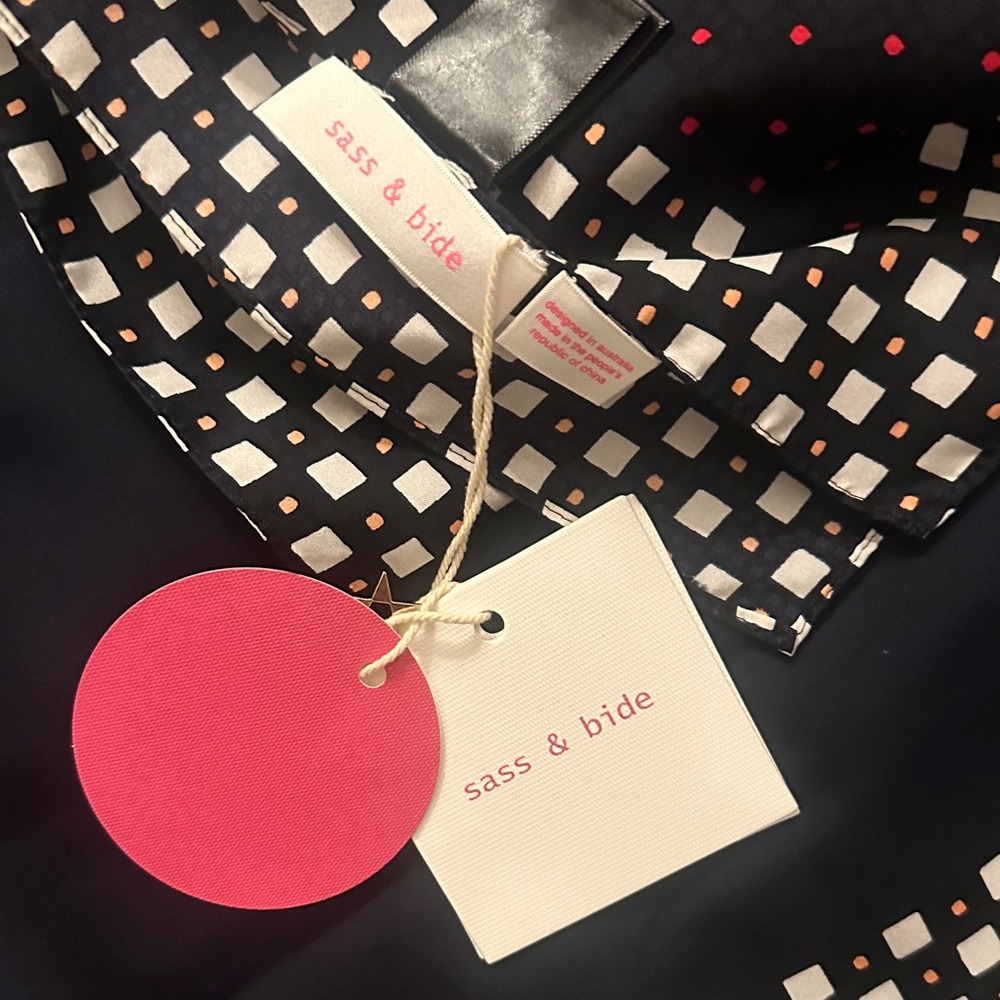 Sass & Bide Navy  Scarf/Top 
** RARE (also selling pants)